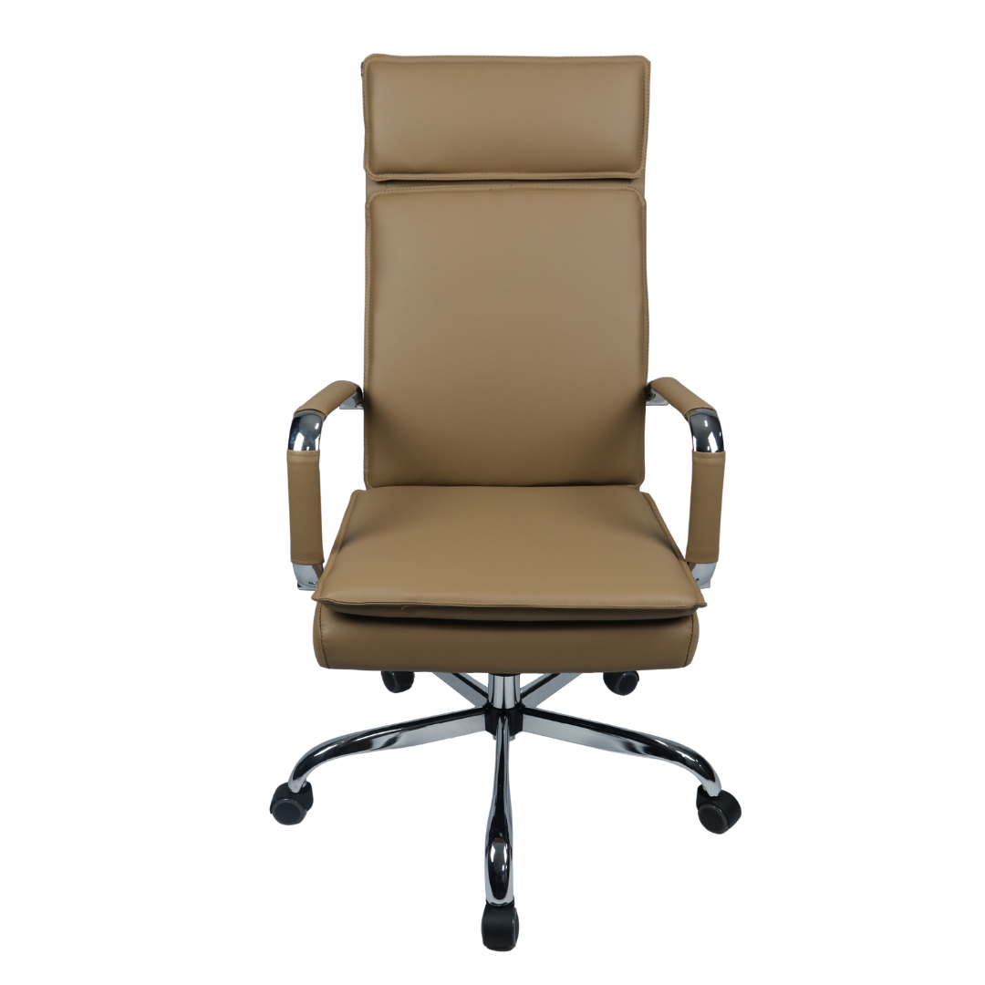 Cadeira Presidente Acolchoada Luxo Pillow-Top com Sistema Relax