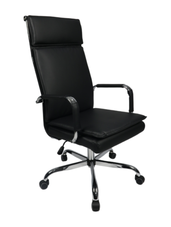 Cadeira Presidente Acolchoada Luxo Pillow-Top com Sistema Relax