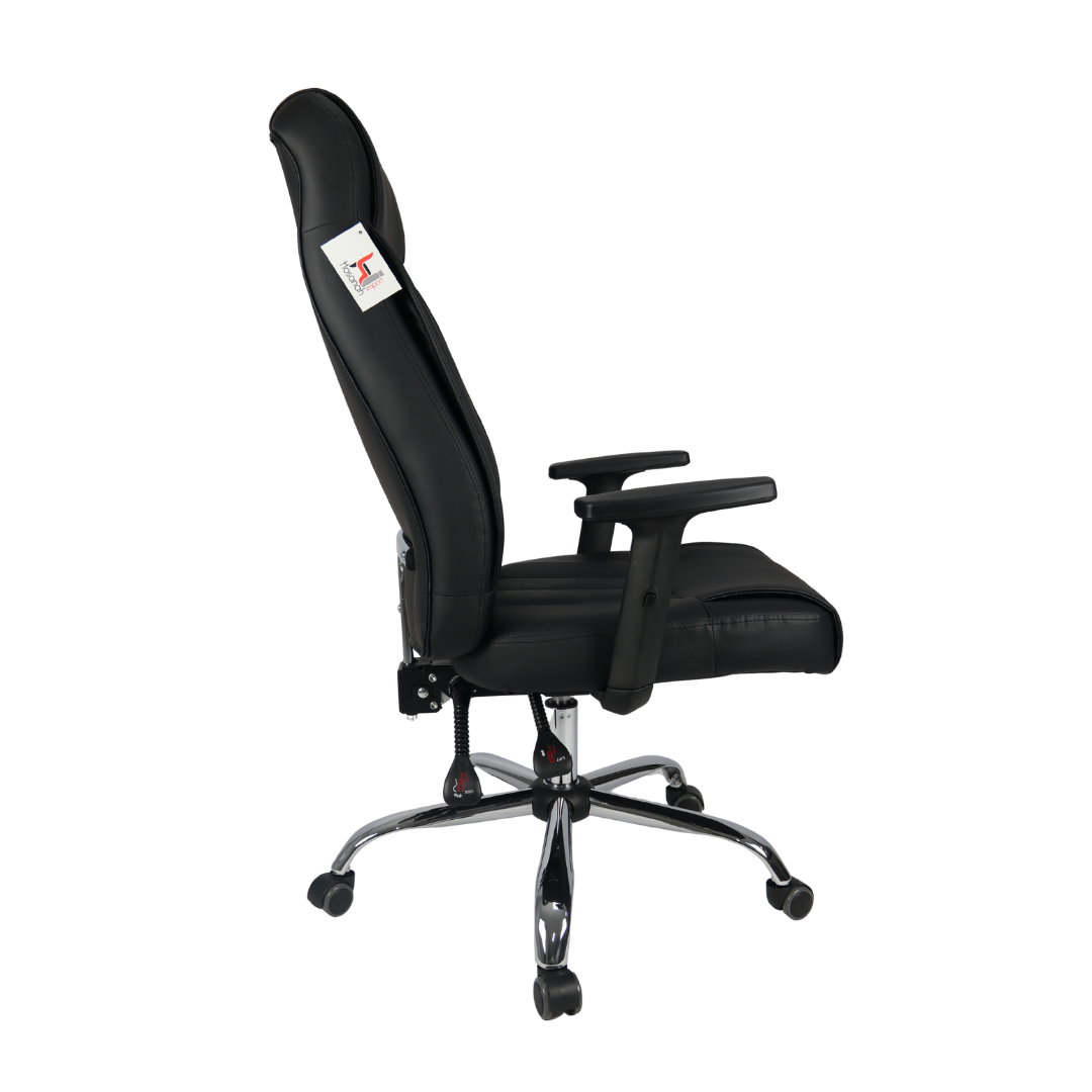Cadeira Presidente Back System Braço Digitador Fixo 4351