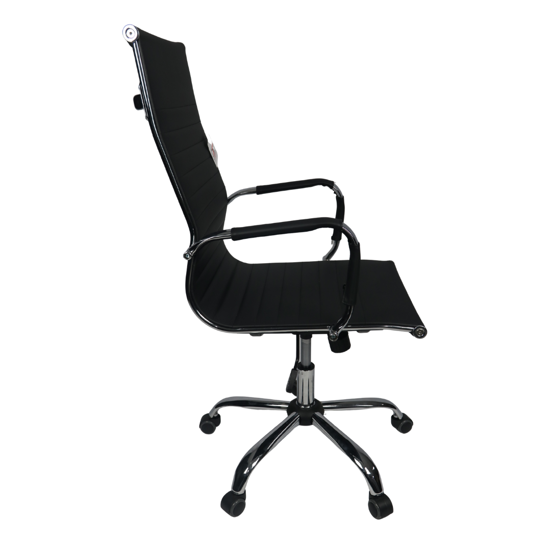 Cadeira Presidente Estrutura Aço Cromado 4353C