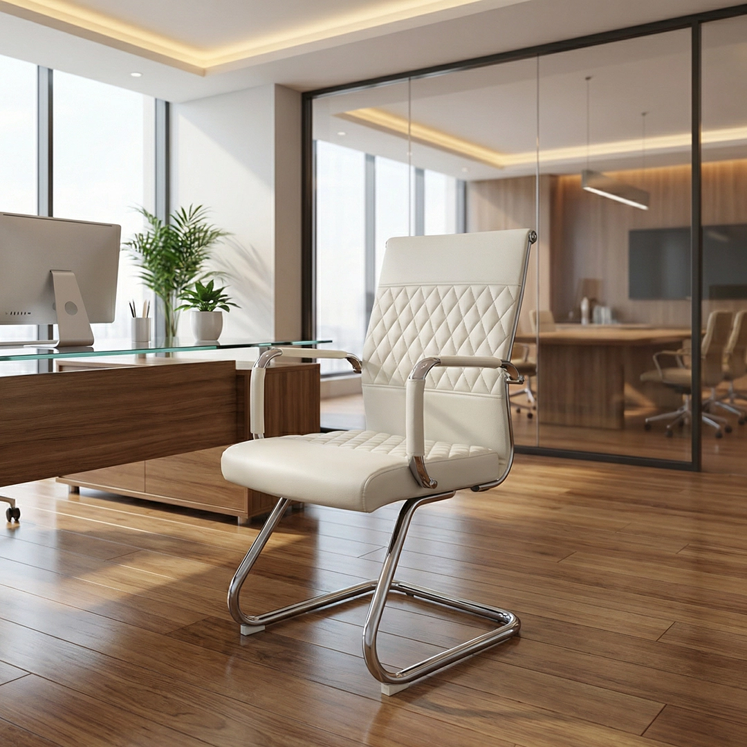 Cadeira de Aproximação Matelassê Acolchoada Luxo Modelo 501-D