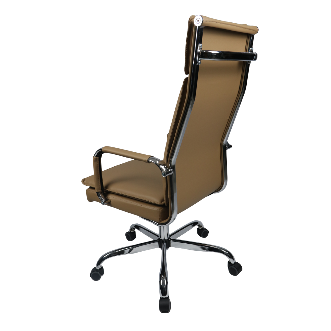 Cadeira Presidente Acolchoada Luxo Pillow-Top com Sistema Relax