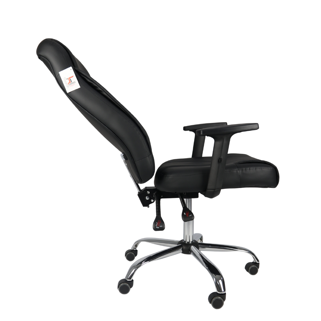 Cadeira Presidente Back System Braço Digitador Fixo 4351
